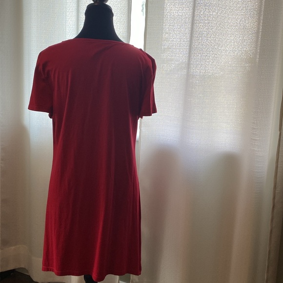 Black & gold toned beaded Tshirt dress /tunic. - Picture 4 of 7